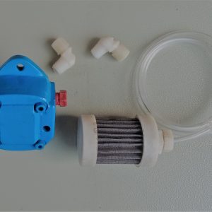 Oil bath pump for simplex textile ring frame machine head