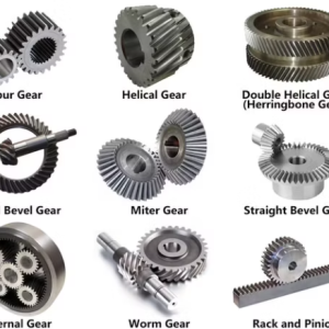 Spur Gear, Helical Gear, Worm Gear, Rack and Pinion gear